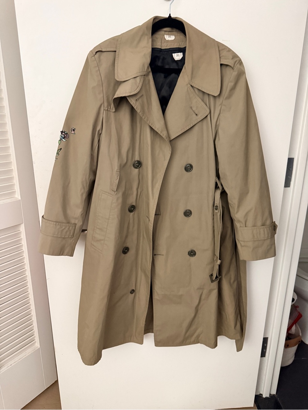 Vintage Classic Women's Trench Coat - Khaki